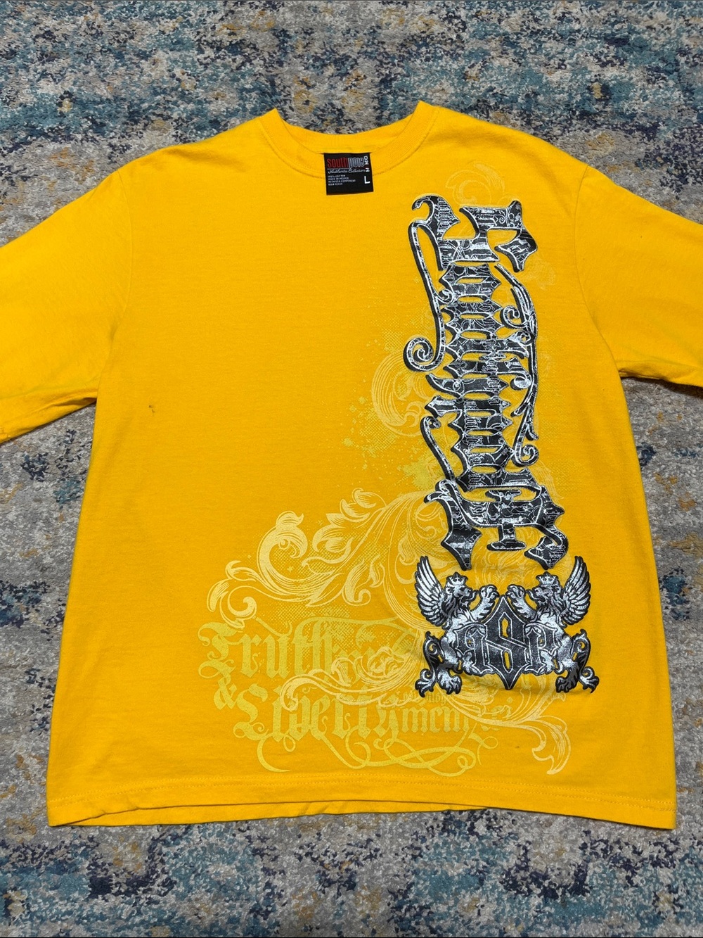 VTG Y2K South Pole Short Sleeve Graphic Tee Size L